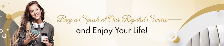 Buy Speech Online at our Service